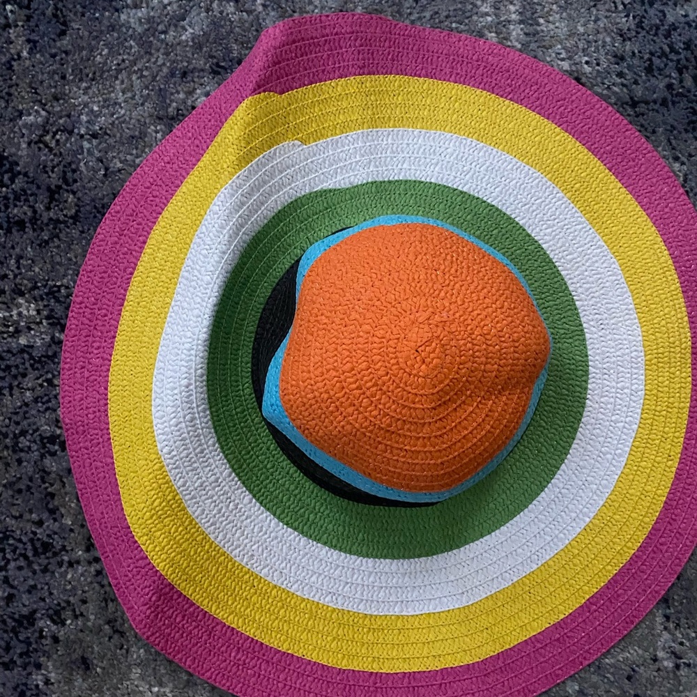 Colorful Striped Sun Hat